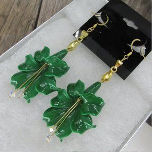 18K Gold Plated Tropical Bloom Earrings